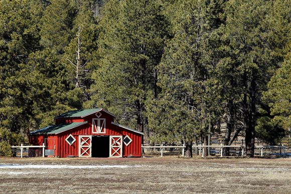 Little Red Barn - Flagstaff, Arizona