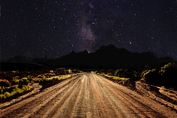 Road From Darkness - Hualapai Mountains, Arizona