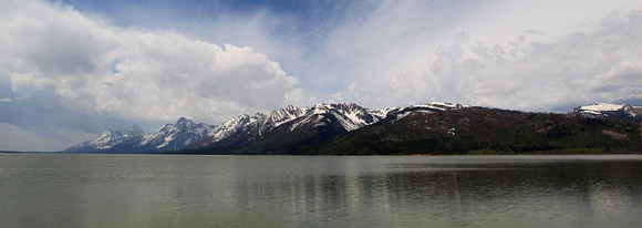Grand Tetons and Valley and Jackson Lake Wyoming