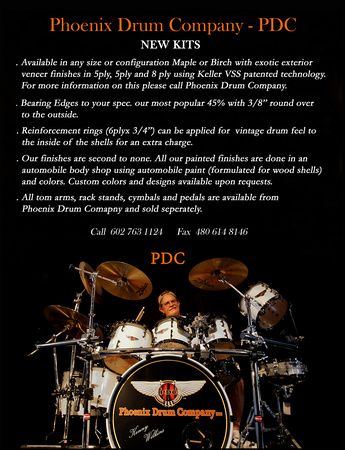 Kenny Wilkins @ Phoenix Drum Company Endorsement